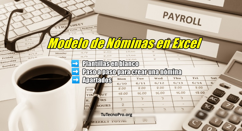 hacer nomina en excel
