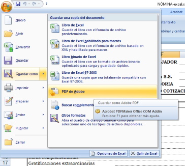descargar nomina pdf