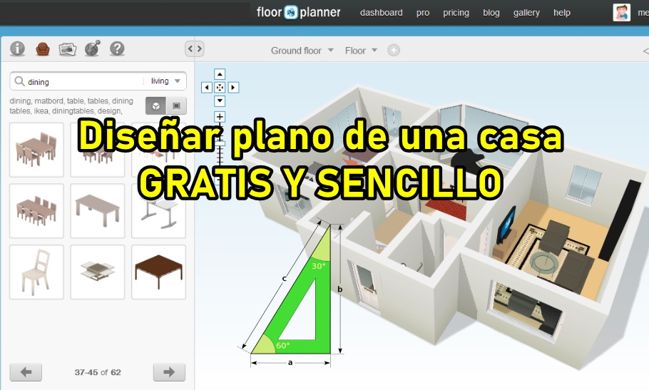 interfaz de floorplanner